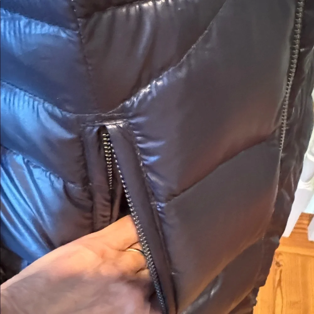 Via Spiga 🔥sale🔥navy blue fluffy coat